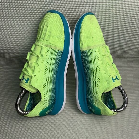 Under Armour Speedform Slingride Athletic Shoes Women’s Size 9 1288295-884 Green - Picture 5 of 9